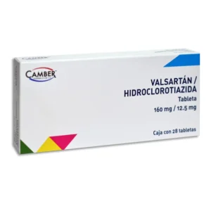 VALSARTAN/ HIDROCLOROTIAZIDA 160/12.5MG CAMBER Tabletas - c/14