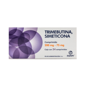 TRIMEBUTINA, SIMETICONA MAVER Comprimidos - c/24