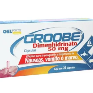 GROOBE c/24 CAPS. 50 MG.