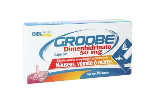 GROOBE c/24 CAPS. 50 MG.