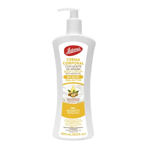 CREMA CORPORAL DE ARGAN + KARITE Frasco - 400 ml