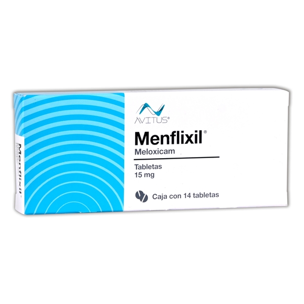 MENFLIXIL c/14 TABS. 15 MG.
