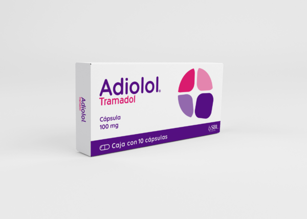 ADIOLOL Cja. c/10 CAPS. 100 MG.