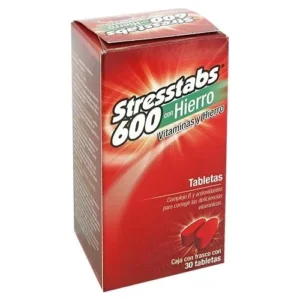 STRESSTABS+HIERRO c/30 TABLETAS.