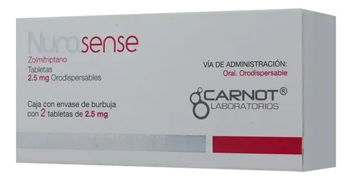 NURASENSE c/2 TABS. Orodispersables 2.5 MG.