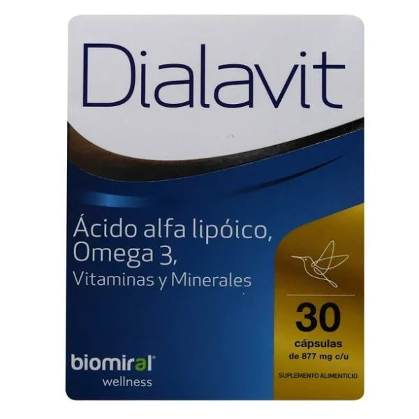 DIALAVIT c/30 CAPS. 877 MG.