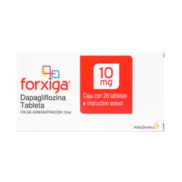 FORXIGA /Dapagliflozina (tableta 10mg) caja de 28 tabletas