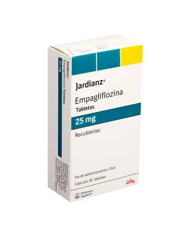 JARDIANZ 25mg Empagliflozina con 30 tabletas