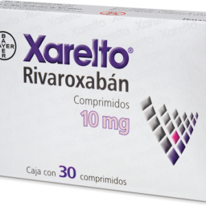 XARELTO Rivaroxabán 10mg con 30 Comprimidos