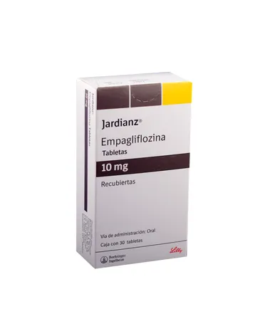 JARDIANZ 10mg Empagliflozina con 30 tabletas