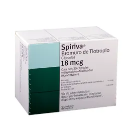 SPIRIVA Cápsulas 18mcg con 30 caps CON DISPOSITIVO